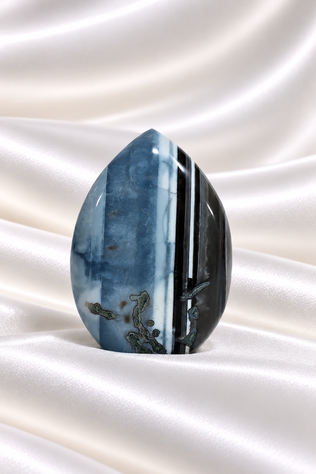 Blue Opal Flame #3