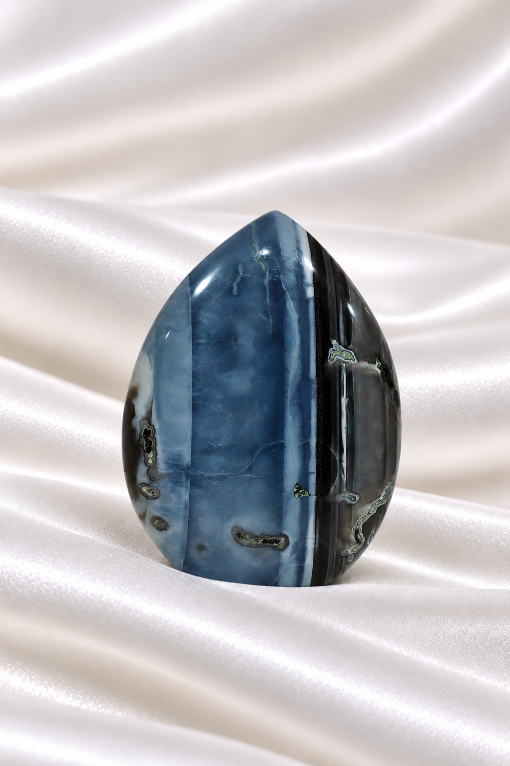 Blue Opal Flame #4