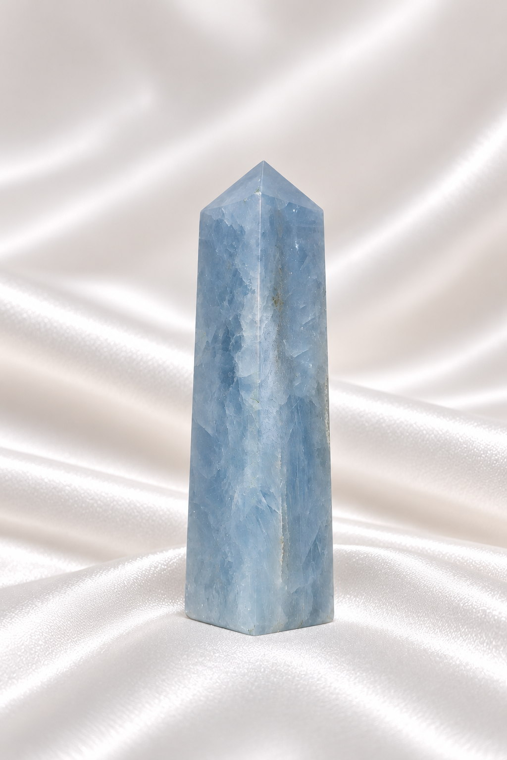 Blue Calcite Tower #5