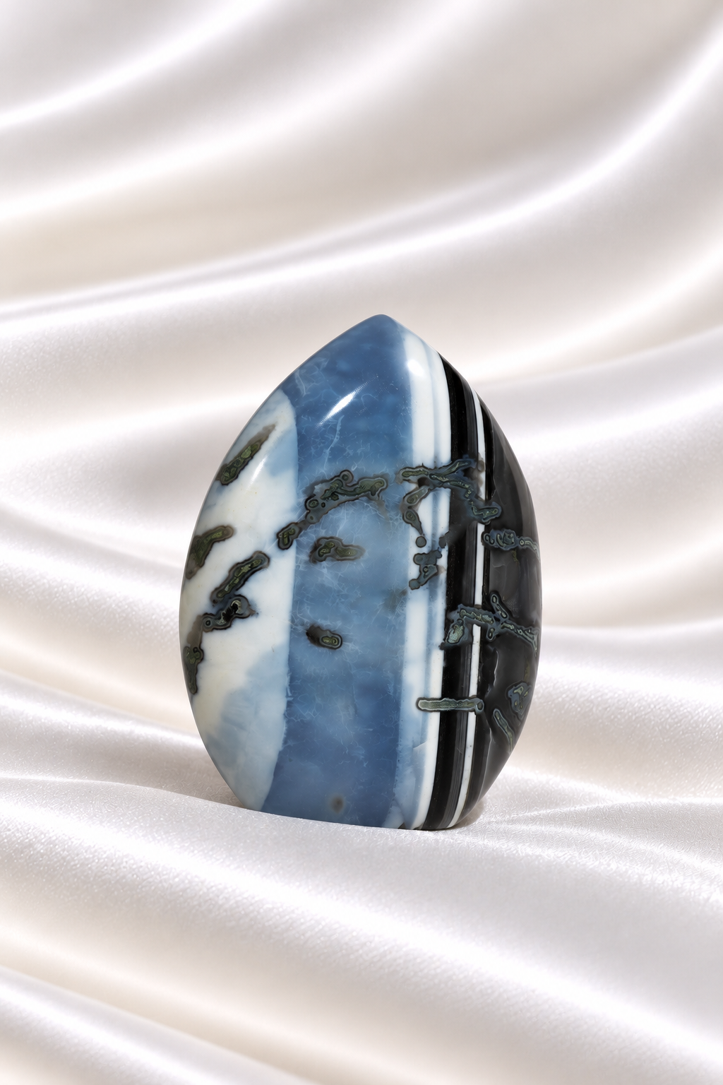 Blue Opal Flame #5