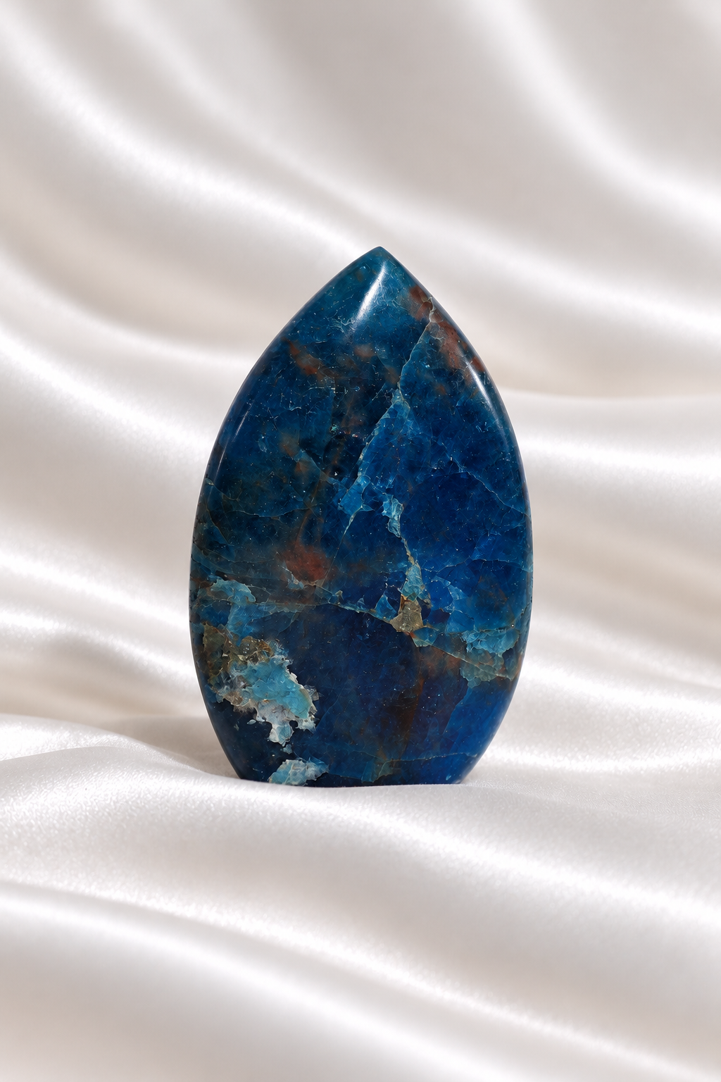 Blue Apatite Flame #3