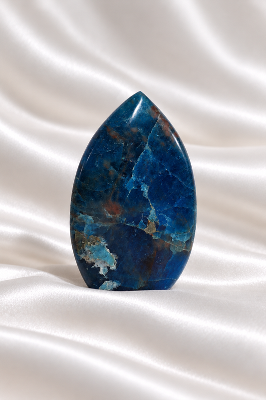 Blue Apatite Flame #3