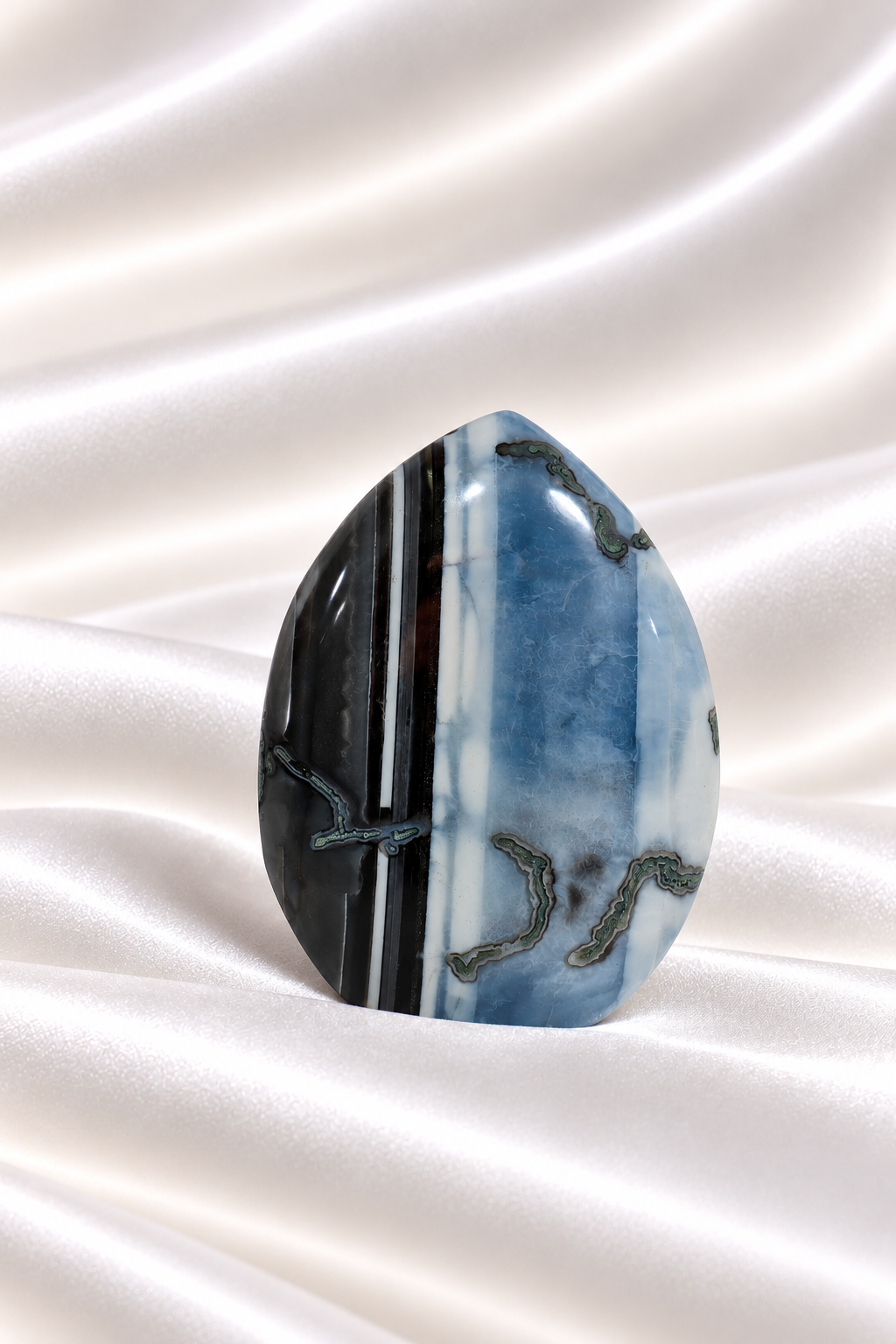 Blue Opal Flame #5