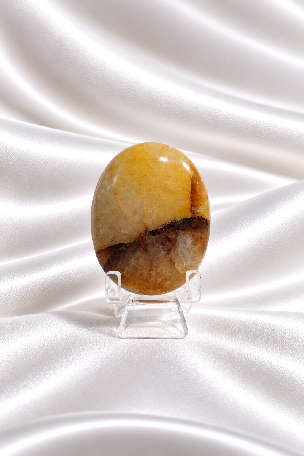 Golden Healer Palm Stone #1
