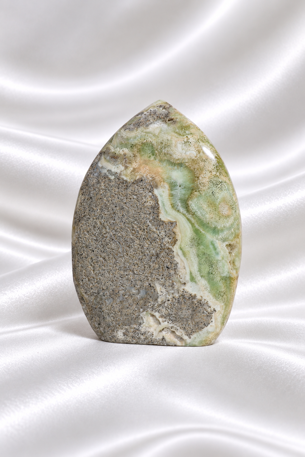 Blue Aragonite Flame #14