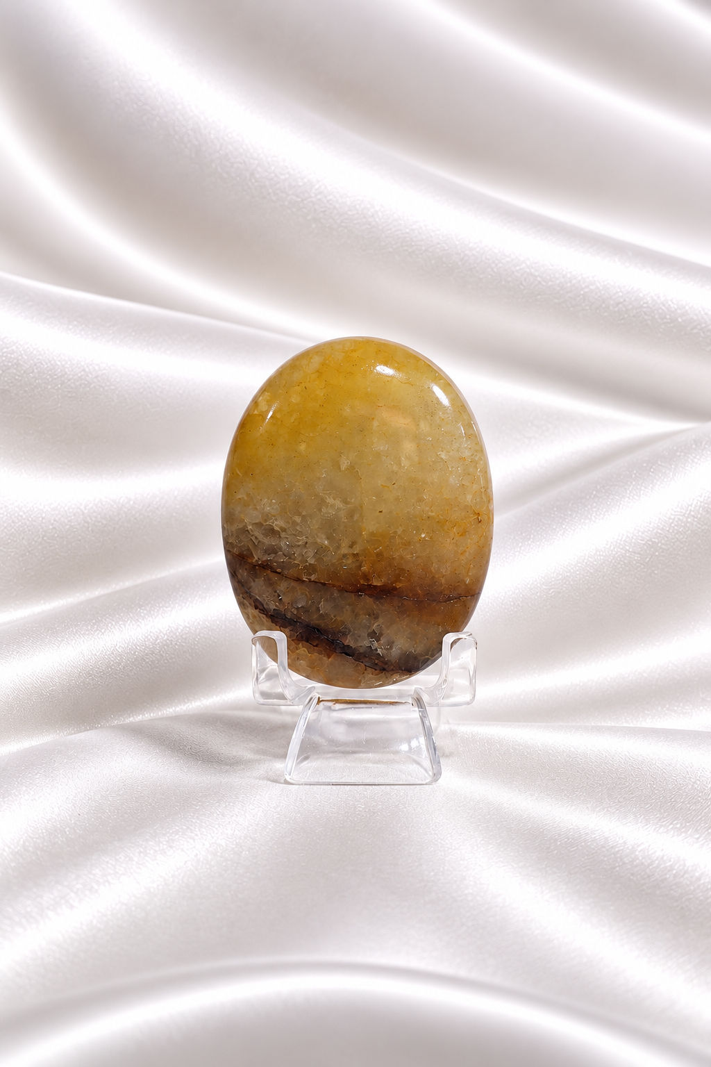 Golden Healer Palm Stone #1