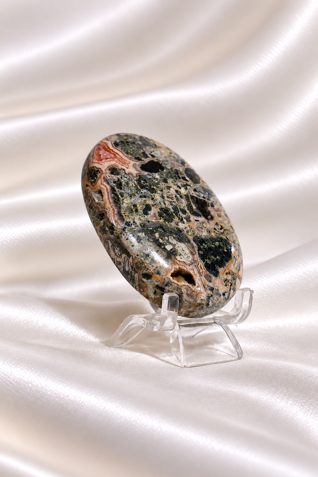 Rhodochrosite palmstone #7