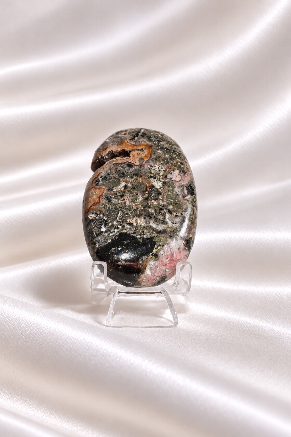 Rhodochrosite palmstone #4