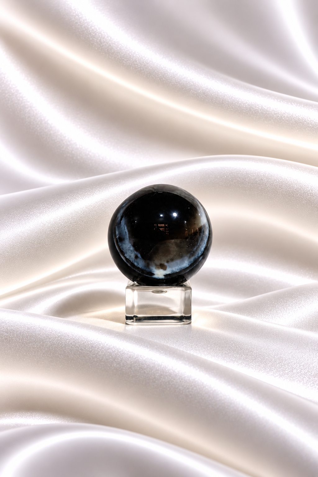 Blue Opal Sphere #19
