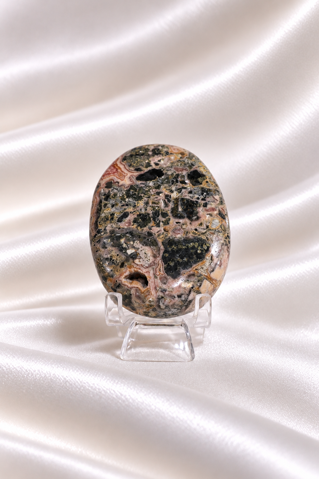 Rhodochrosite palmstone #7