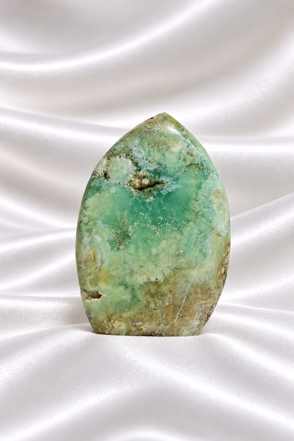 Blue Aragonite Flame #14
