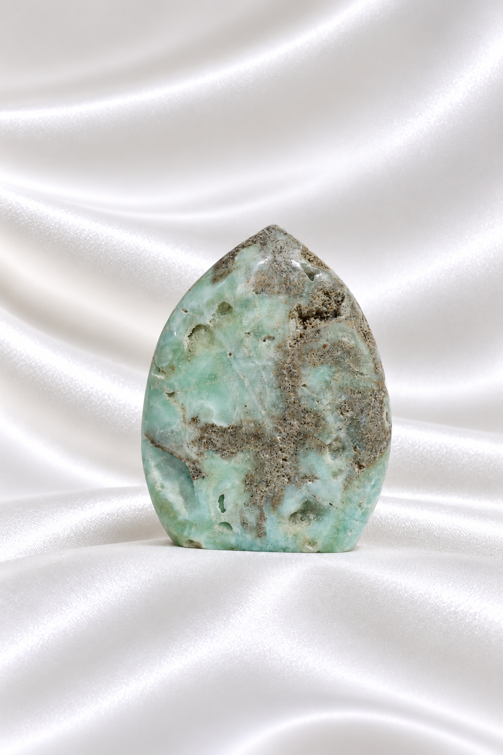 Blue Aragonite Flame #10