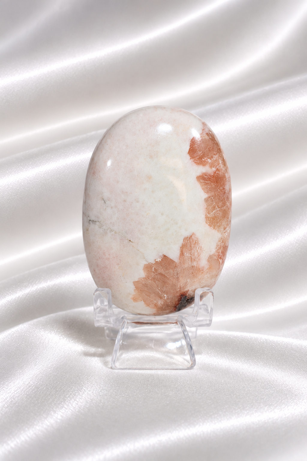 Pink Scolecite Palmstone #15