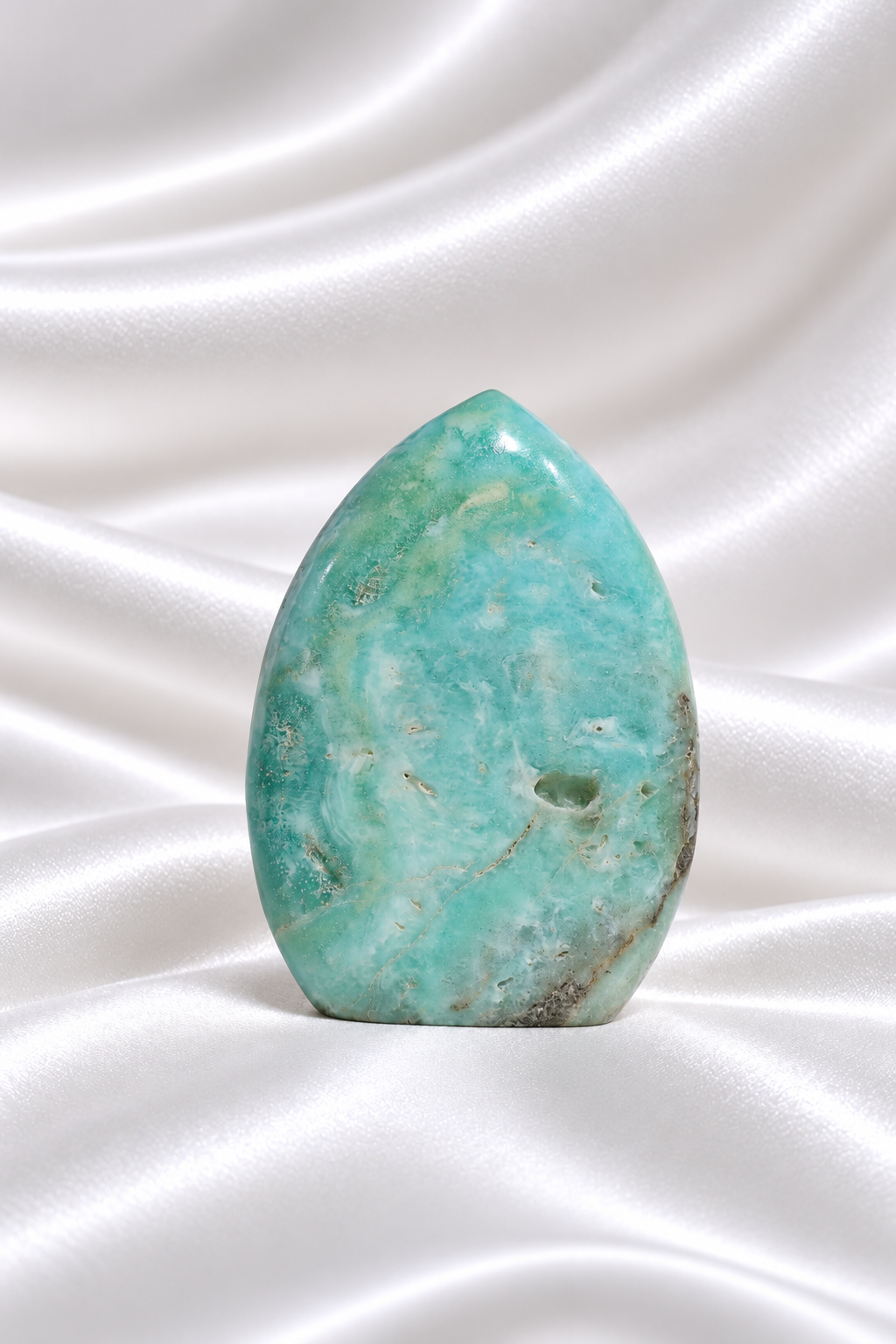 Blue Aragonite Flame #11