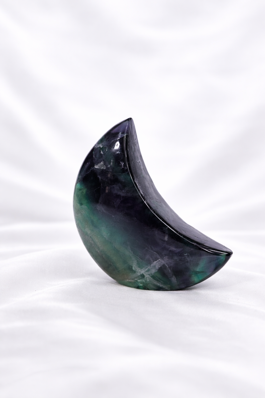 Fluorite  Standing Moon #2 - Little Chipped