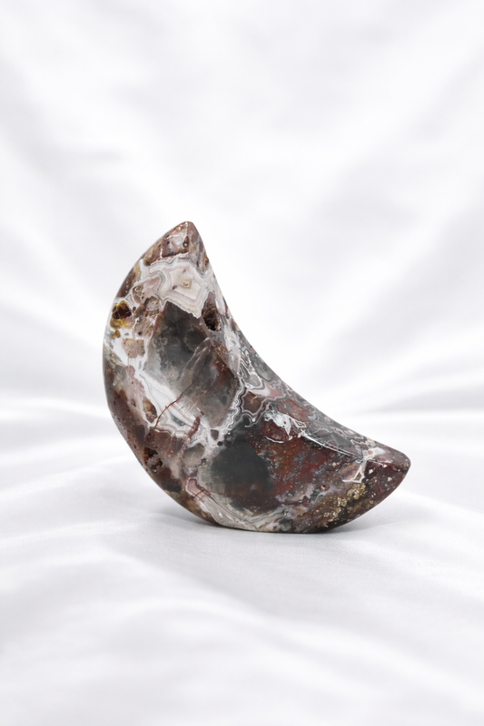 Mexican Crazy Lace Agate Moon #3
