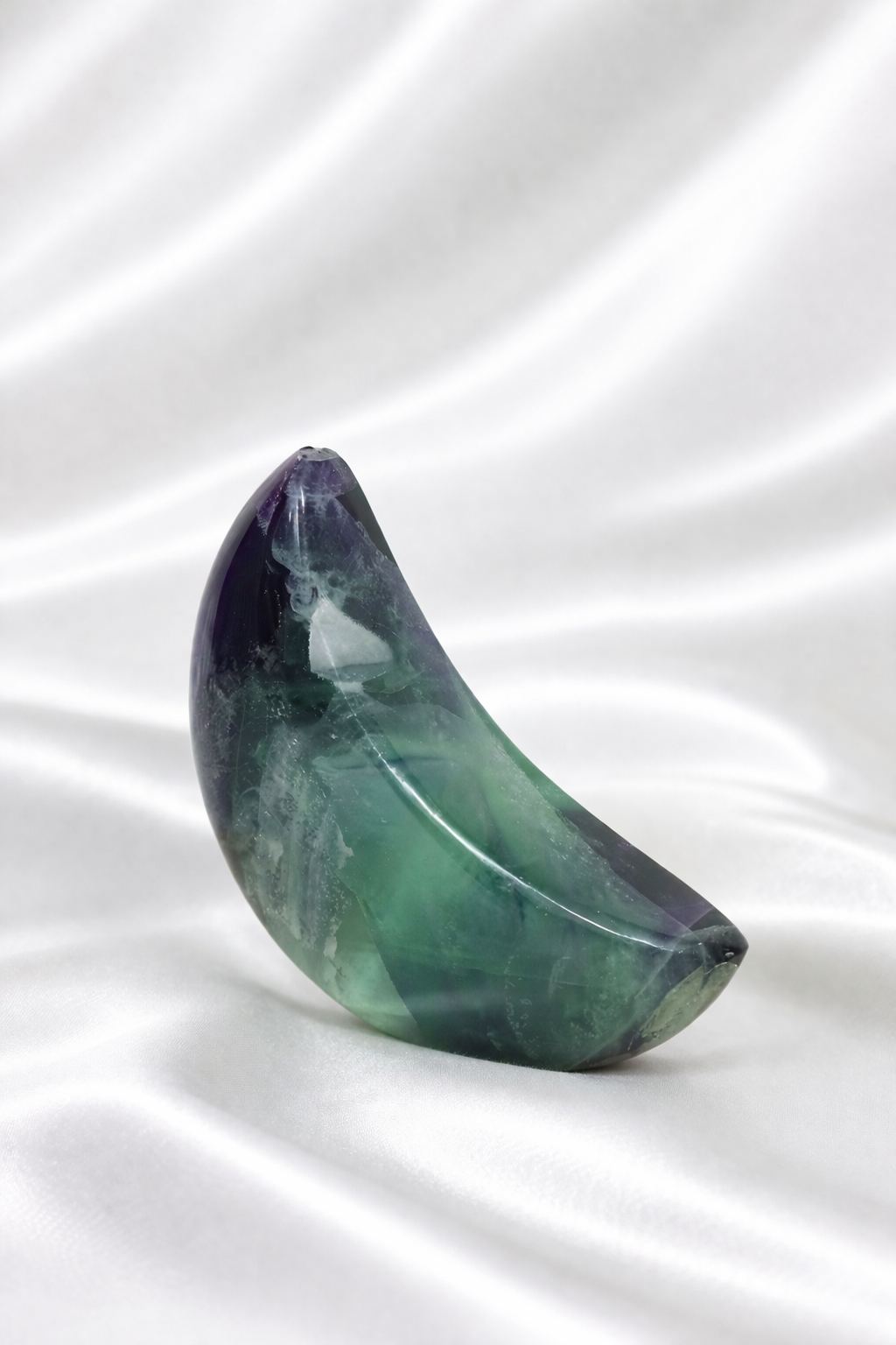 Fluorite  Standing Moon #3 - Little Chipped