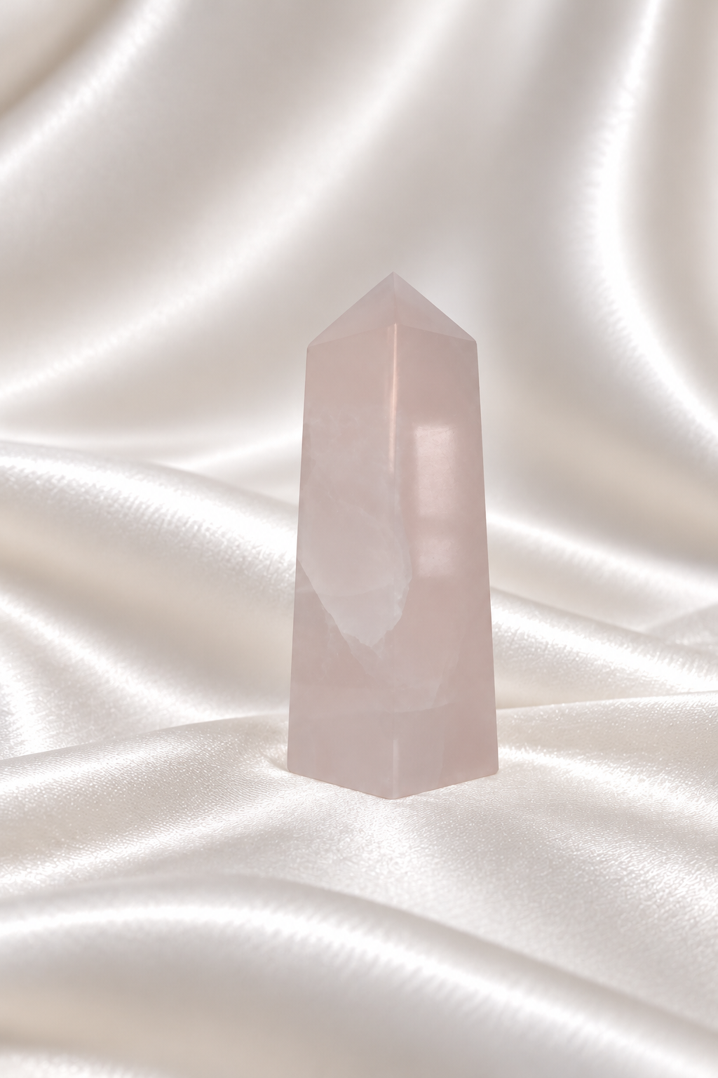 Pink Mangano Calcite Tower #2