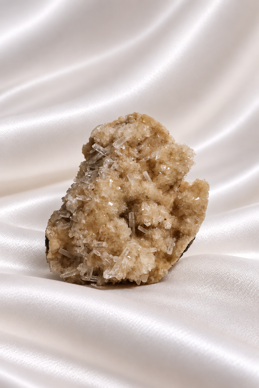 Heulandite withe Calcite Cluster - RARE #2