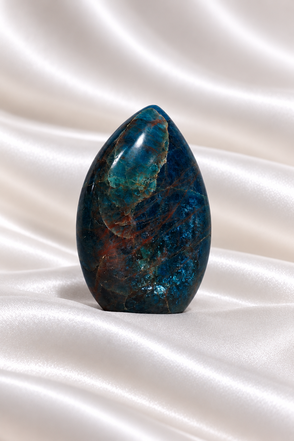 Blue Apatite Flame #2