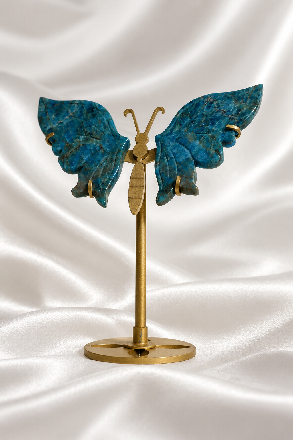Blue Apatite Wings #1