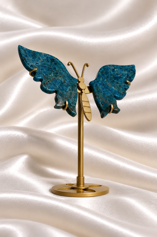 Blue Apatite Wings #1
